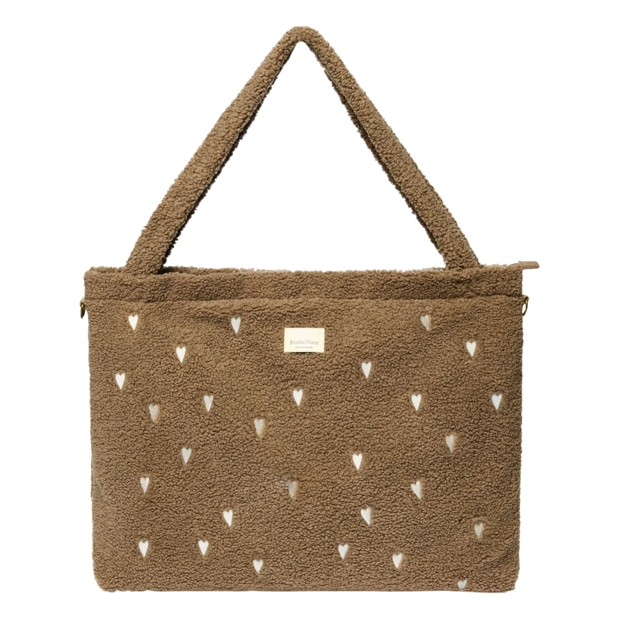 Studio Noos Brown Hearts Diaper Bag