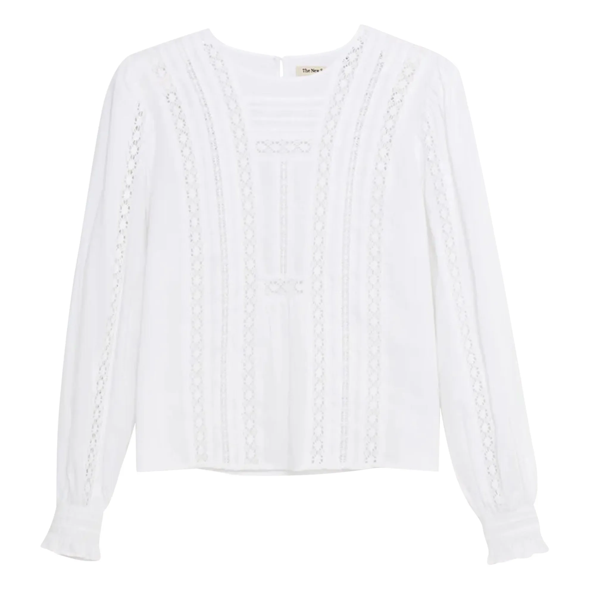 The New Society Women's White Veria Blouse - Collection