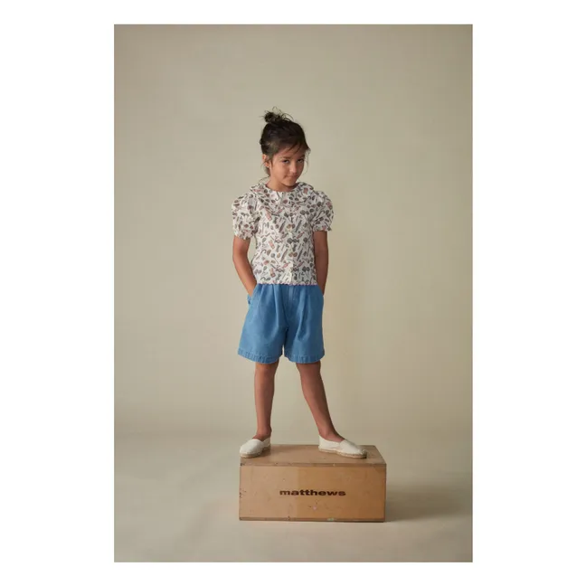 Denim shorts | Blue