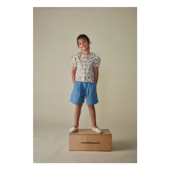 Denim shorts | Blue