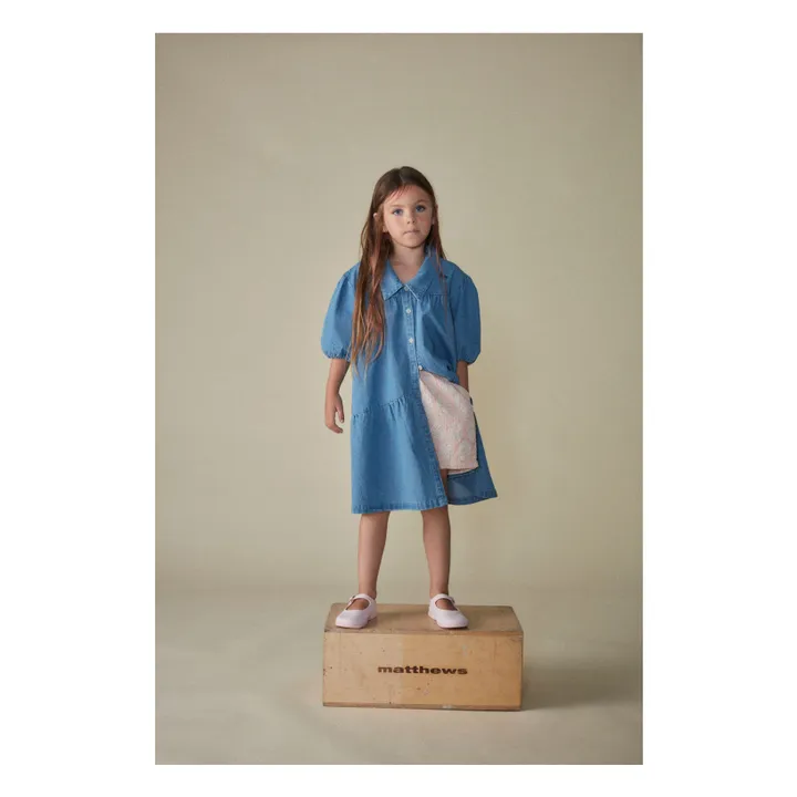 Robe Denim  | Bleu- Image produit n°2