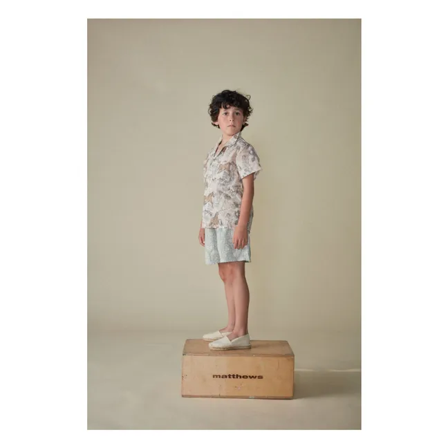 Chemise Chevaux | Rose poudré