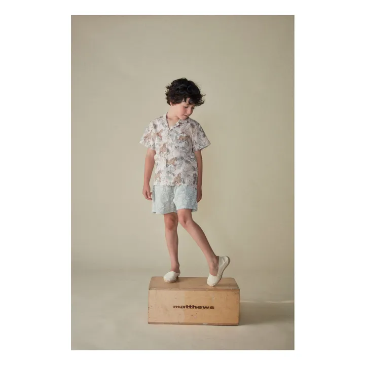 Chemise Chevaux | Rose poudré- Image produit n°3