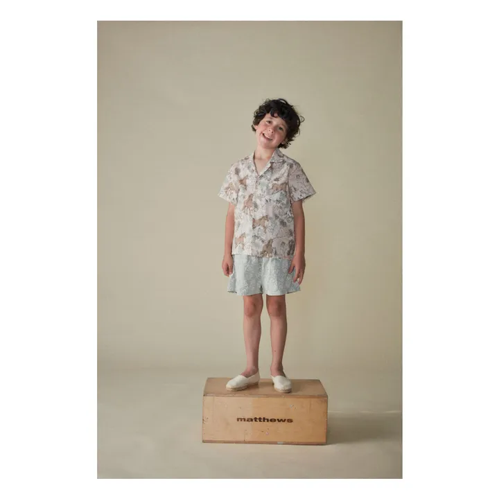 Chemise Chevaux | Rose poudré- Image produit n°2