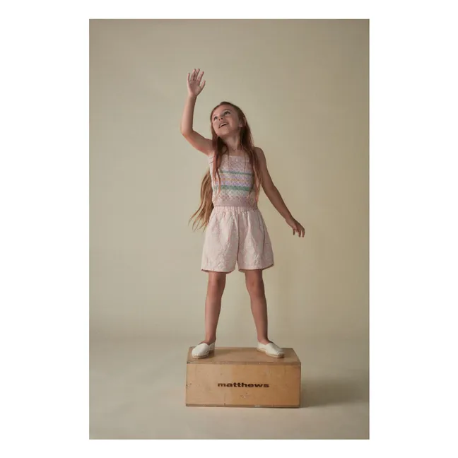 Vintage Organic Cotton Shorts  | Pink