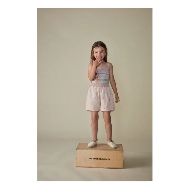 Short Vintage Coton Bio  | Rose- Image produit n°4