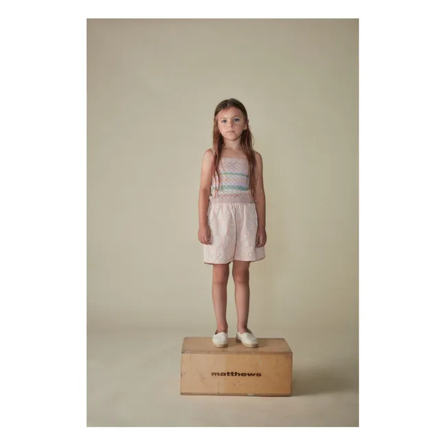 Vintage Organic Cotton Shorts  | Pink