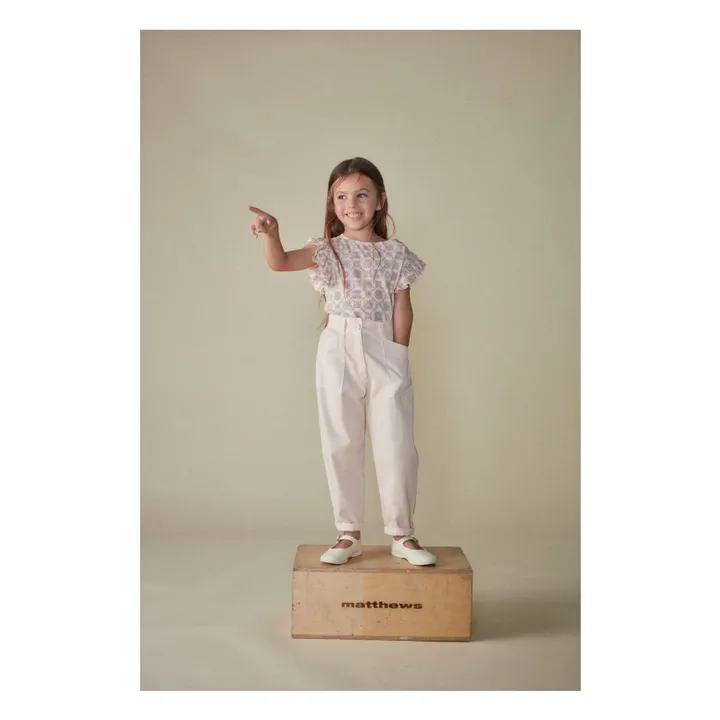 Pantalon Nepal Coton Bio | Rose- Image produit n°4