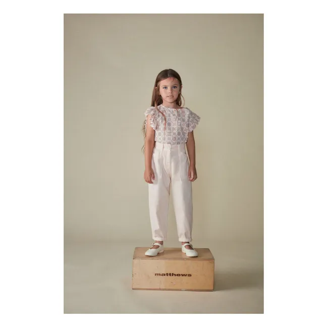 Pantalon Nepal Coton Bio | Rose