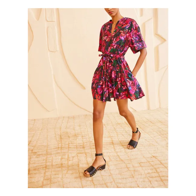 Robe Nadira | Rose fuschia
