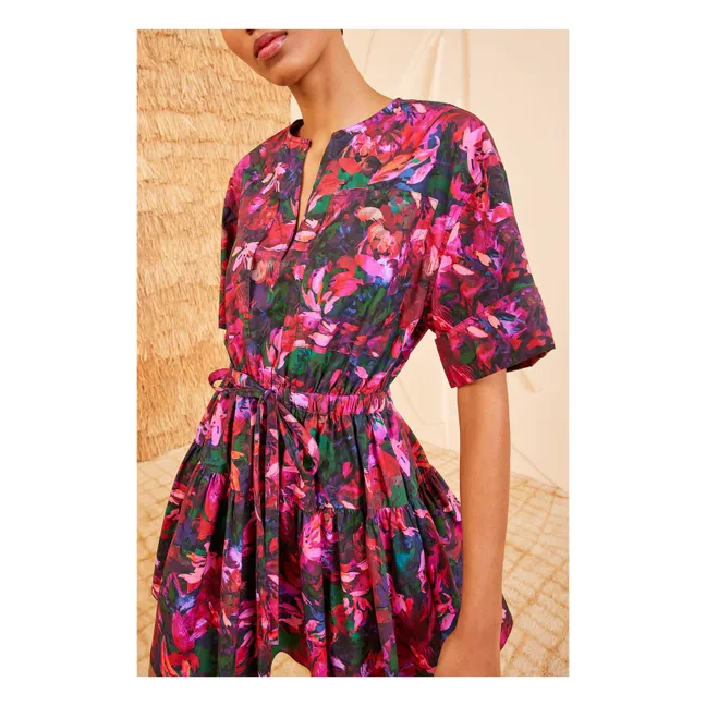 Robe Nadira | Rose fuschia