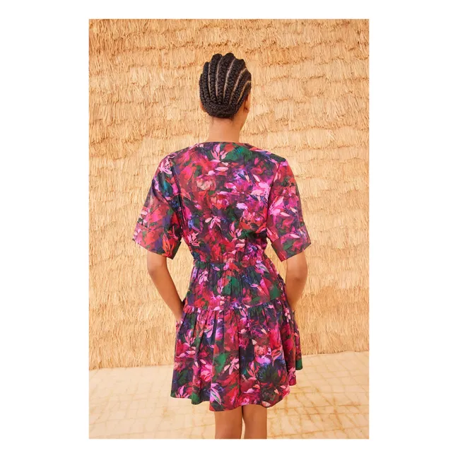 Robe Nadira | Rose fuschia
