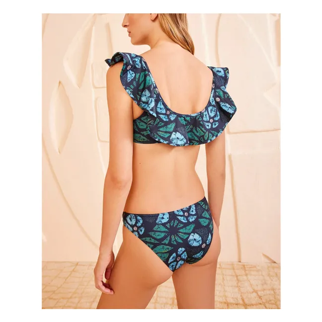Haut de Maillot Azores | Bleu foncé