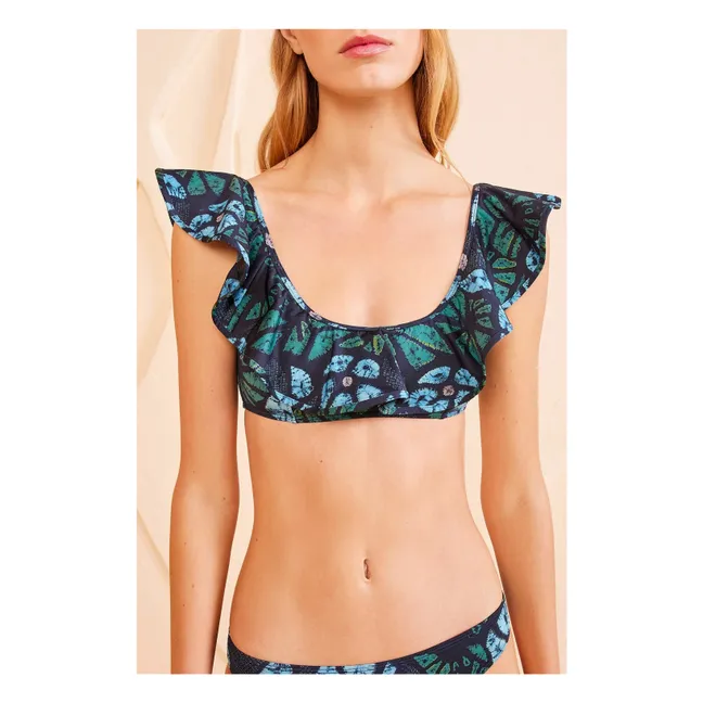 Haut de Maillot Azores | Bleu foncé