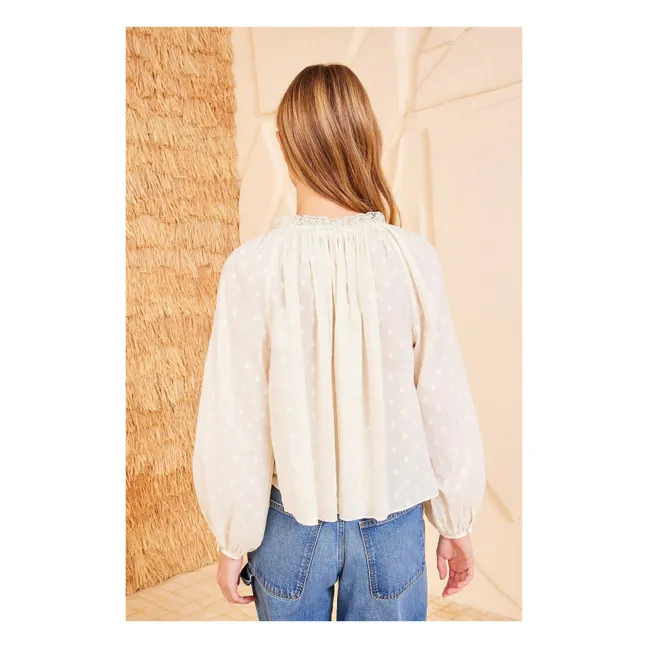 Blouse Ada | Blanc