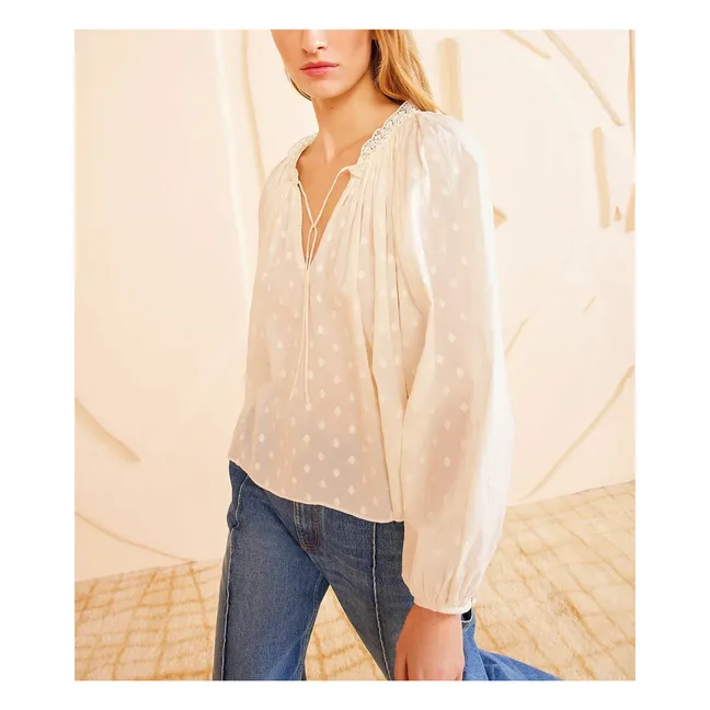 Blouse Ada | Blanc