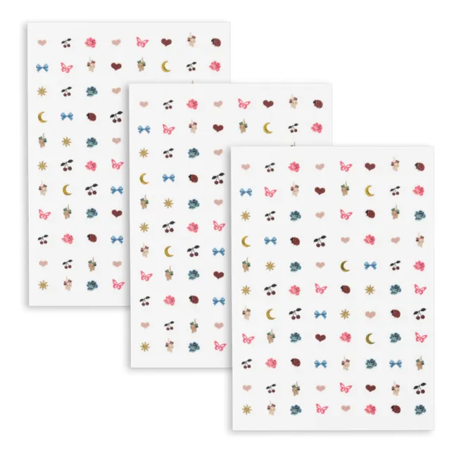 Nail stickers | Red