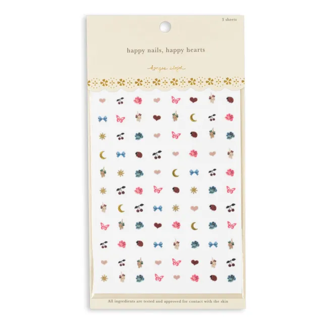 Nail stickers | Red