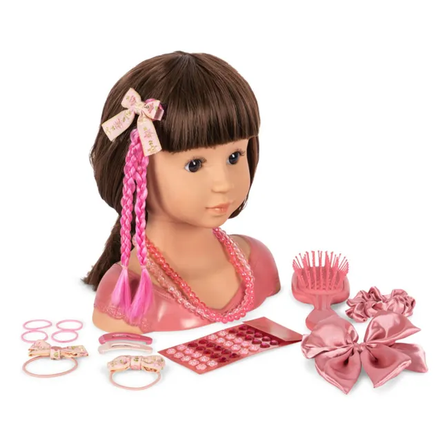 Tête à coiffer Stella | Rose