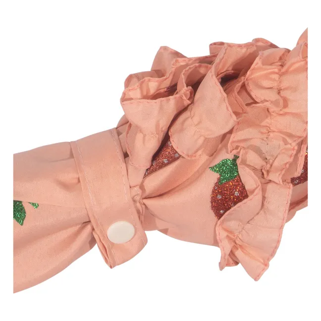 Parapluie à volant Strawberry | Rose