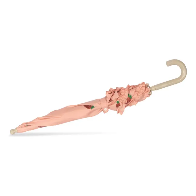 Parapluie à volant Strawberry | Rose
