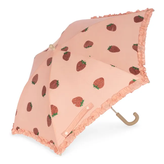 Parapluie à volant Strawberry | Rose