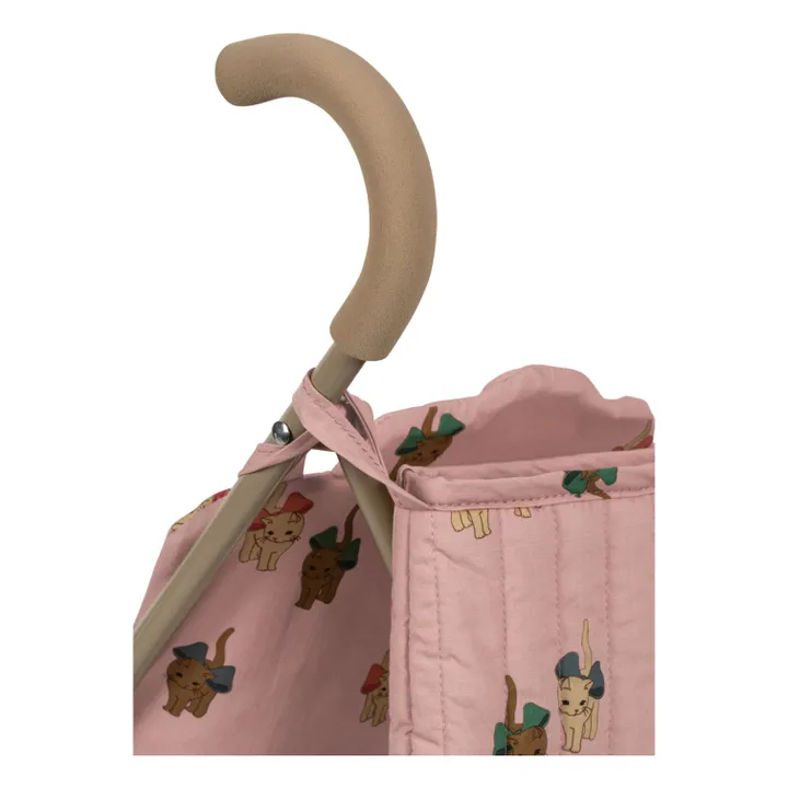 Poussette pour poupée Kitty | Rose- Image produit n°4