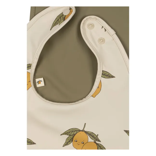 Sweet and Sour Lätzchen - 2er Set | Khaki