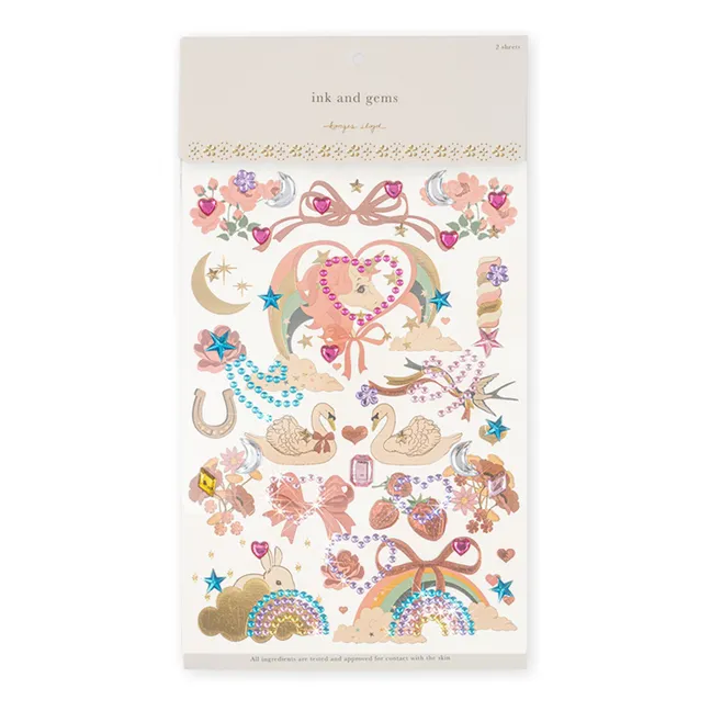 Temporary tattoos | Pink