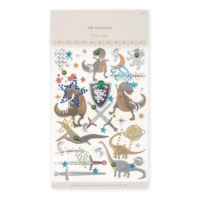 Temporary tattoos | Blue