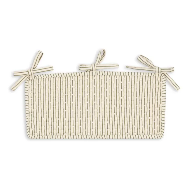 Marsupio per culla Tea Stripe | Verde militare