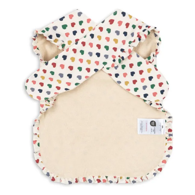 Comea Cœurs bib with ruffles