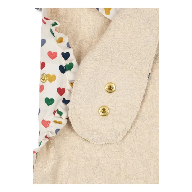 Comea Cœurs bib with ruffles