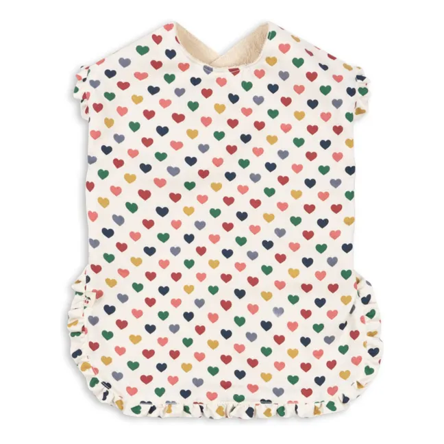 Comea Cœurs bib with ruffles