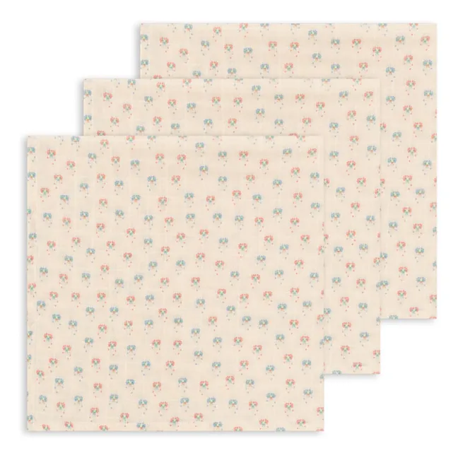 Pipa Petite Windeln aus Bio-Baumwolle - 3er-Set | Puderrosa