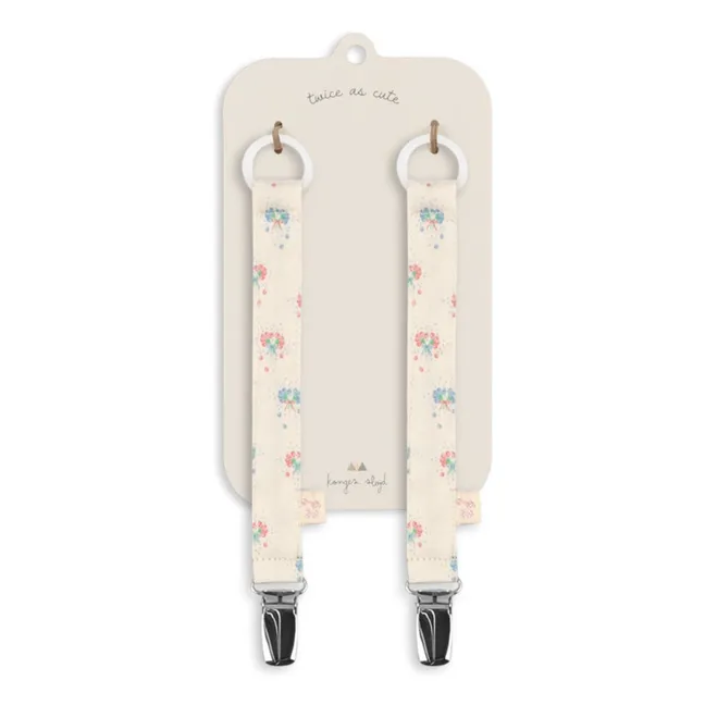 Pipa Schnullerketten Klein - 2er-Set | Beige