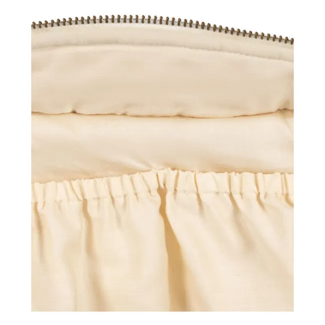Borsa da toilette Pipa Petite in cotone biologico | Rose poudré