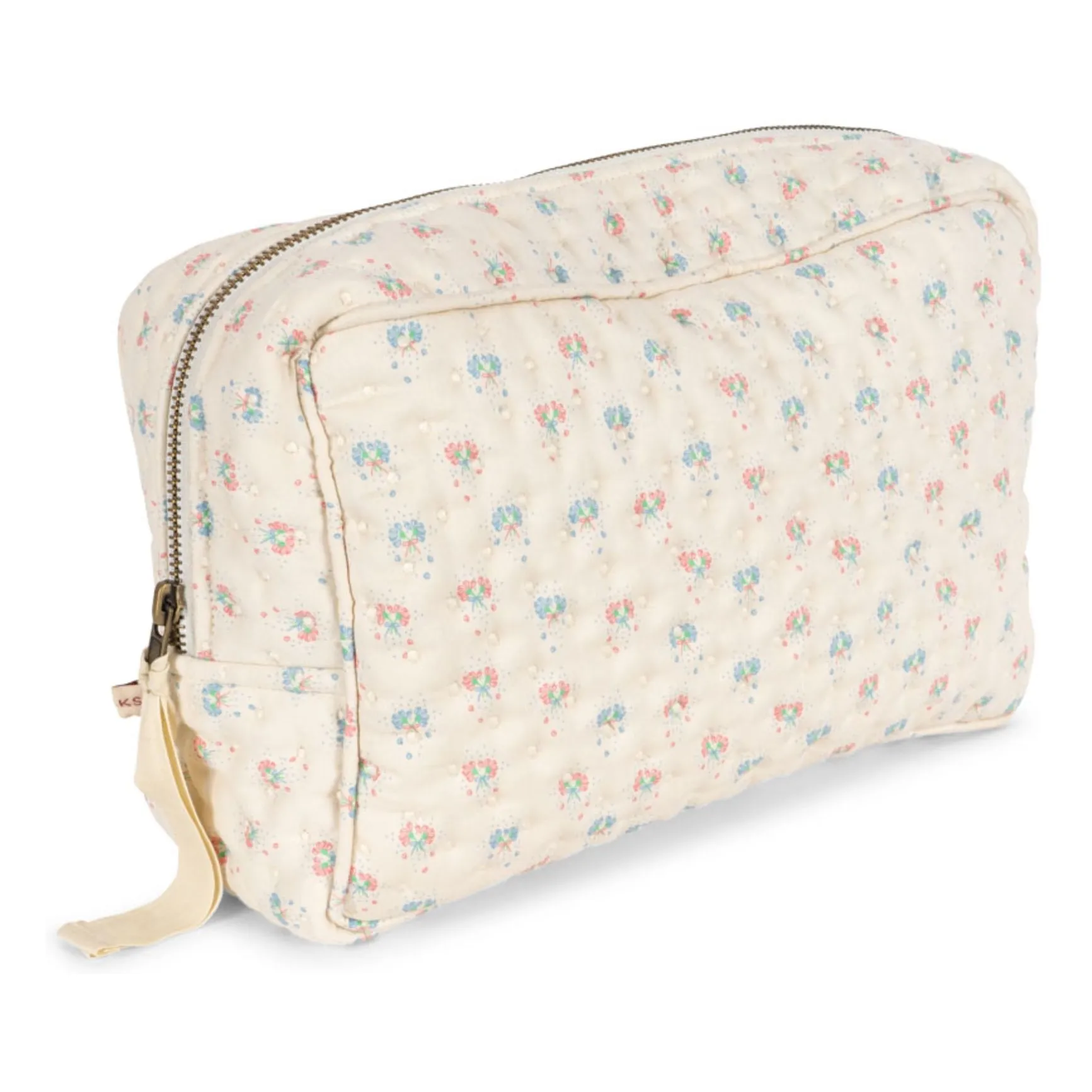 Trousse de toilette en coton bio Pipa Petite | Rose poudré- Image produit n°0