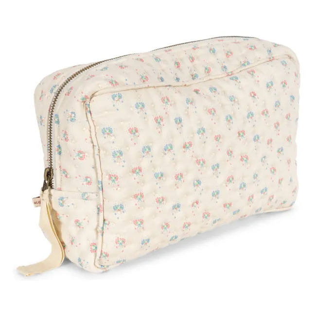 Borsa da toilette Pipa Petite in cotone biologico | Rose poudré