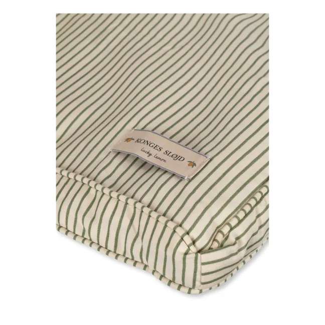 Bettumrandung Tea Stripe | Khaki