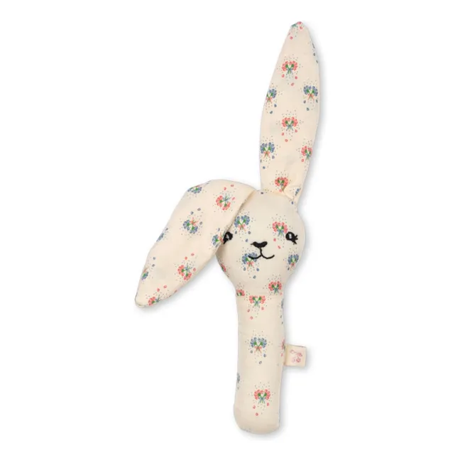 Bunny rattle | Beige