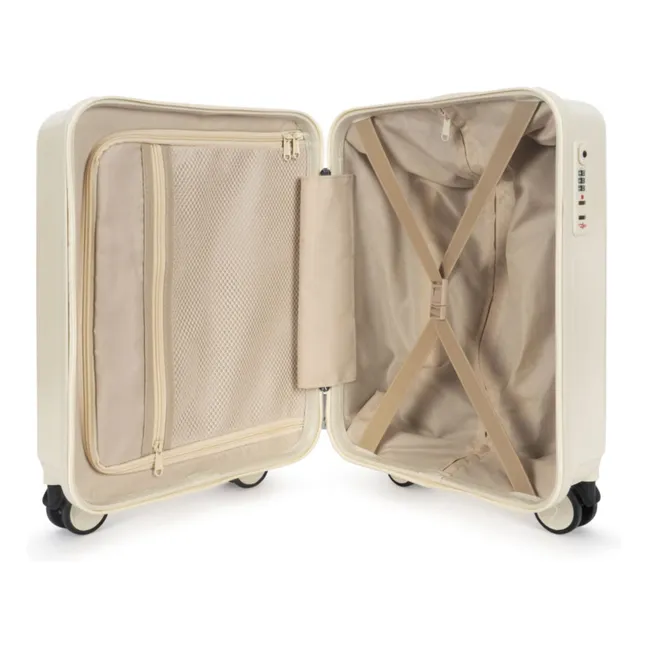 Race suitcase | Ecru