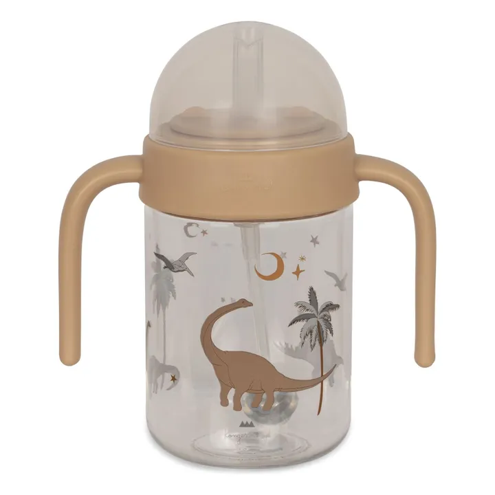 Gobelet d'apprentissage Dino | Beige- Image produit n°0