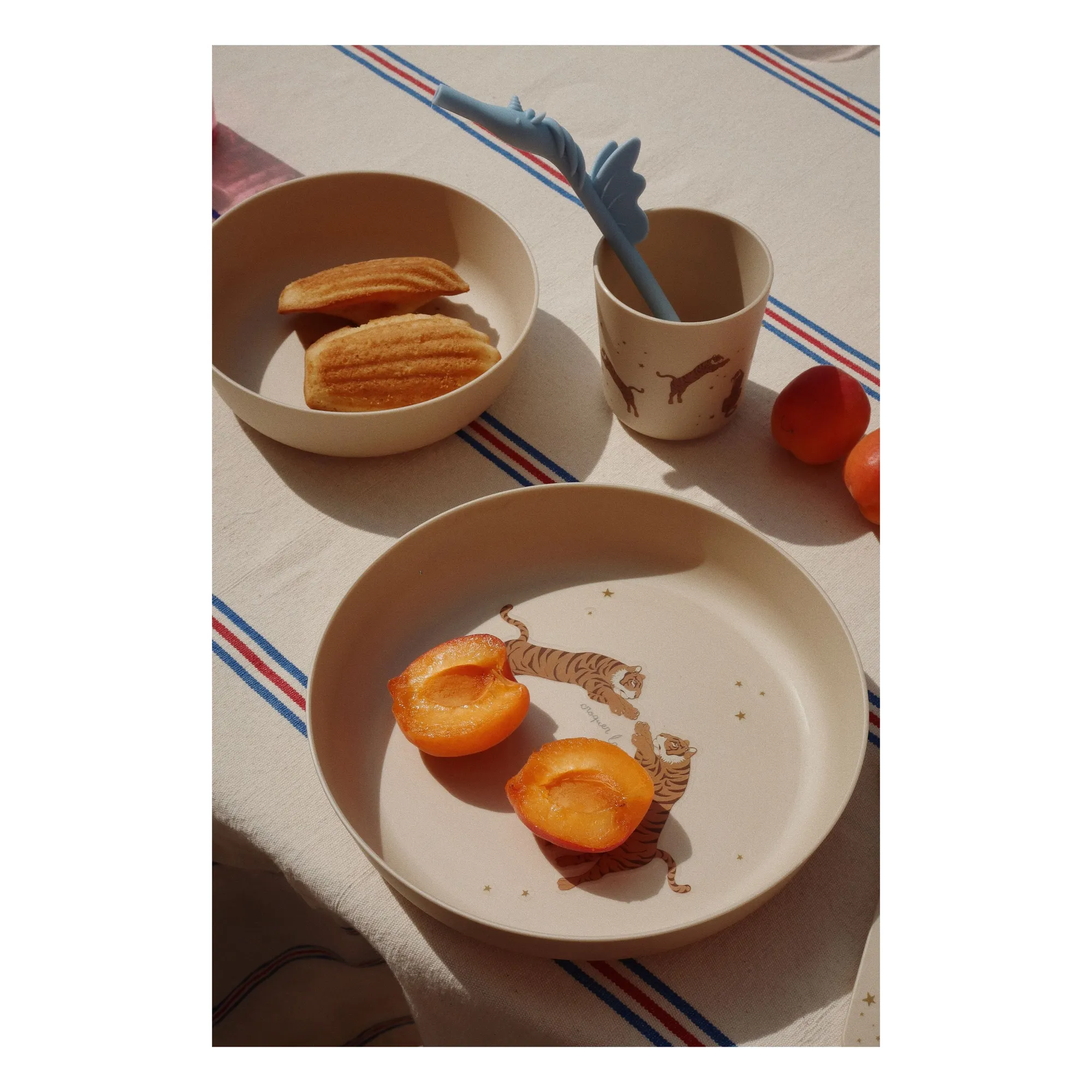 Konges Sløjd - Set vaisselle en PLA Tiger (Konges Slojd) - Image 1