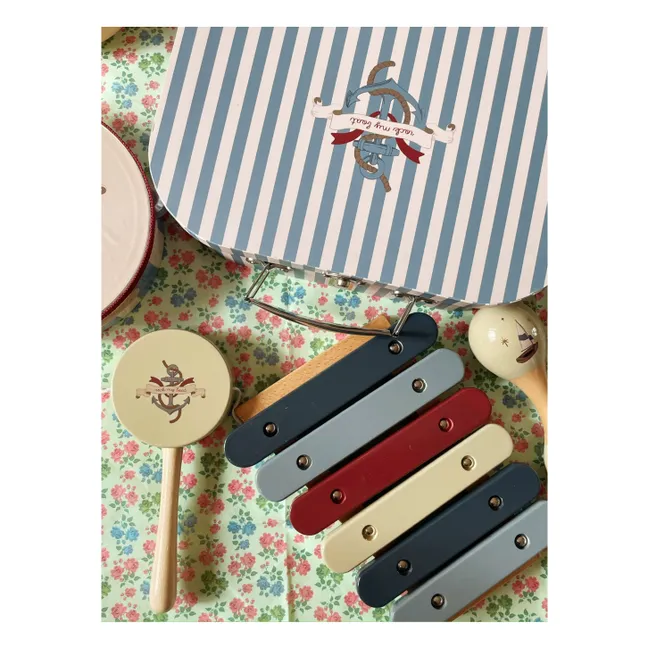 Set di strumenti musicali | Blu