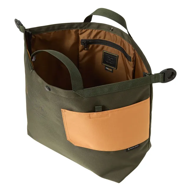 Universal Works x Master-Piece Collaboration - Tote Bag Large Recycled Fibres | Grünolive