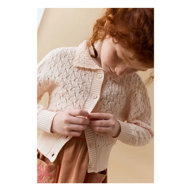 Gilet Dahlia  | Rosa Pallido