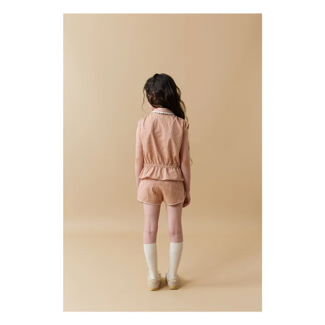 Short Mimi Carreaux | Camel