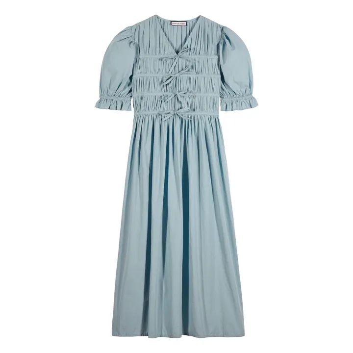 Robe Rosie | Bleu ciel- Image produit n°0