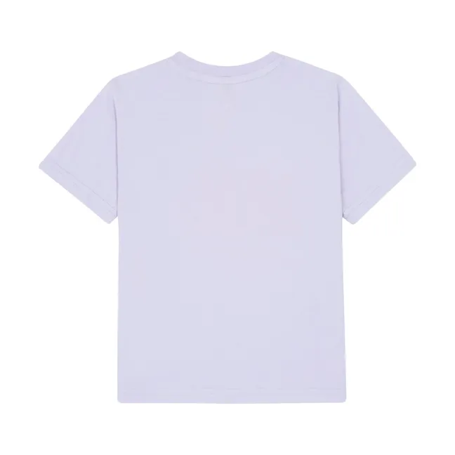 T-Shirt en Coton Bio | 	Lilas